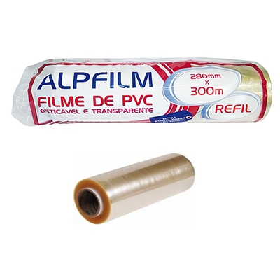 FILME PVC ESTICÁVEL 280X300M ALPFILM