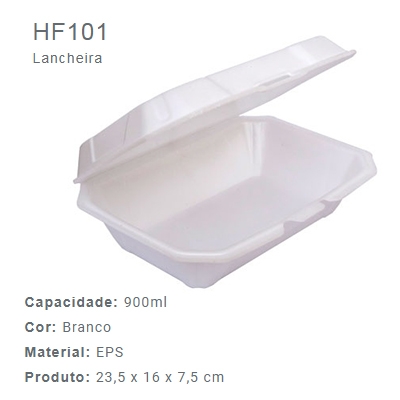 LANCHEIRA HF101 COM 200UN FIBRAFORM